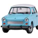 Macheta metal Trabant 601, blue 1/24 - imagine 4