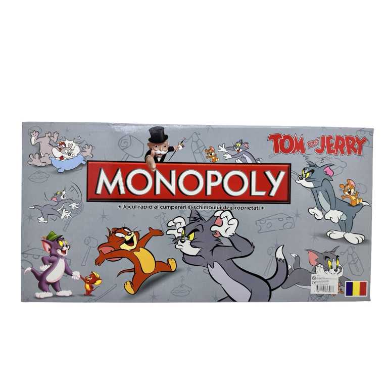 Joc Monopoly Tom and Jerry joc de societate strategie si tranzactii in romana