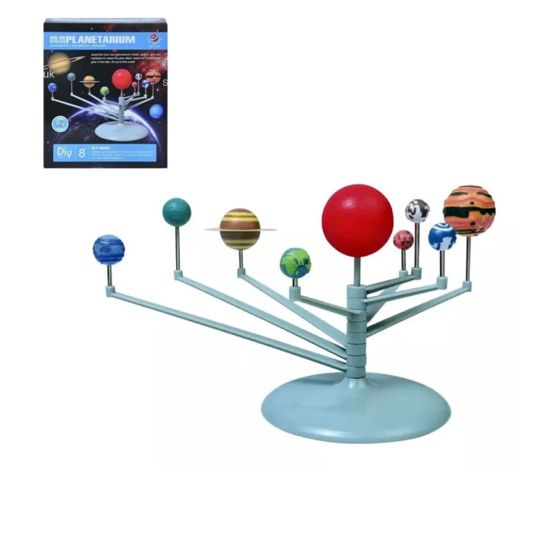 Set Educativ Sistem Solar cu Energie Solara – 9 Planete