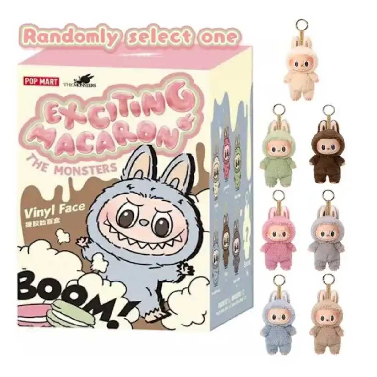 Figurina Labubu Popmanrt Exciting Macarons 16cm