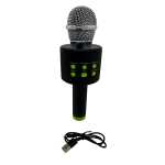 Microfon Karaoke Wireless cu Boxa Incorporata Model V5 functii multiple, TWS, card TF si USB - imagine 7