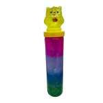 Slime colorat 2 rezervoare 27 cm cu cap animal