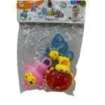 Set zdranganele panda - Baby Toys cu fluturas