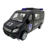 Macheta Mercedes Sprinter de politie cu sunete, lumini, deschide usile - imagine 4
