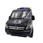 Macheta Mercedes Sprinter de politie cu sunete, lumini, deschide usile - imagine 5