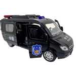 Macheta Mercedes Sprinter de politie cu sunete, lumini, deschide usile - imagine 12