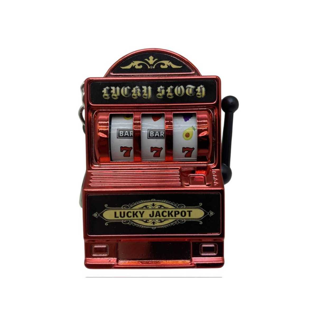 Jucarie Breloc Mini Spin Machine - Slot Machine Antistres - Casino