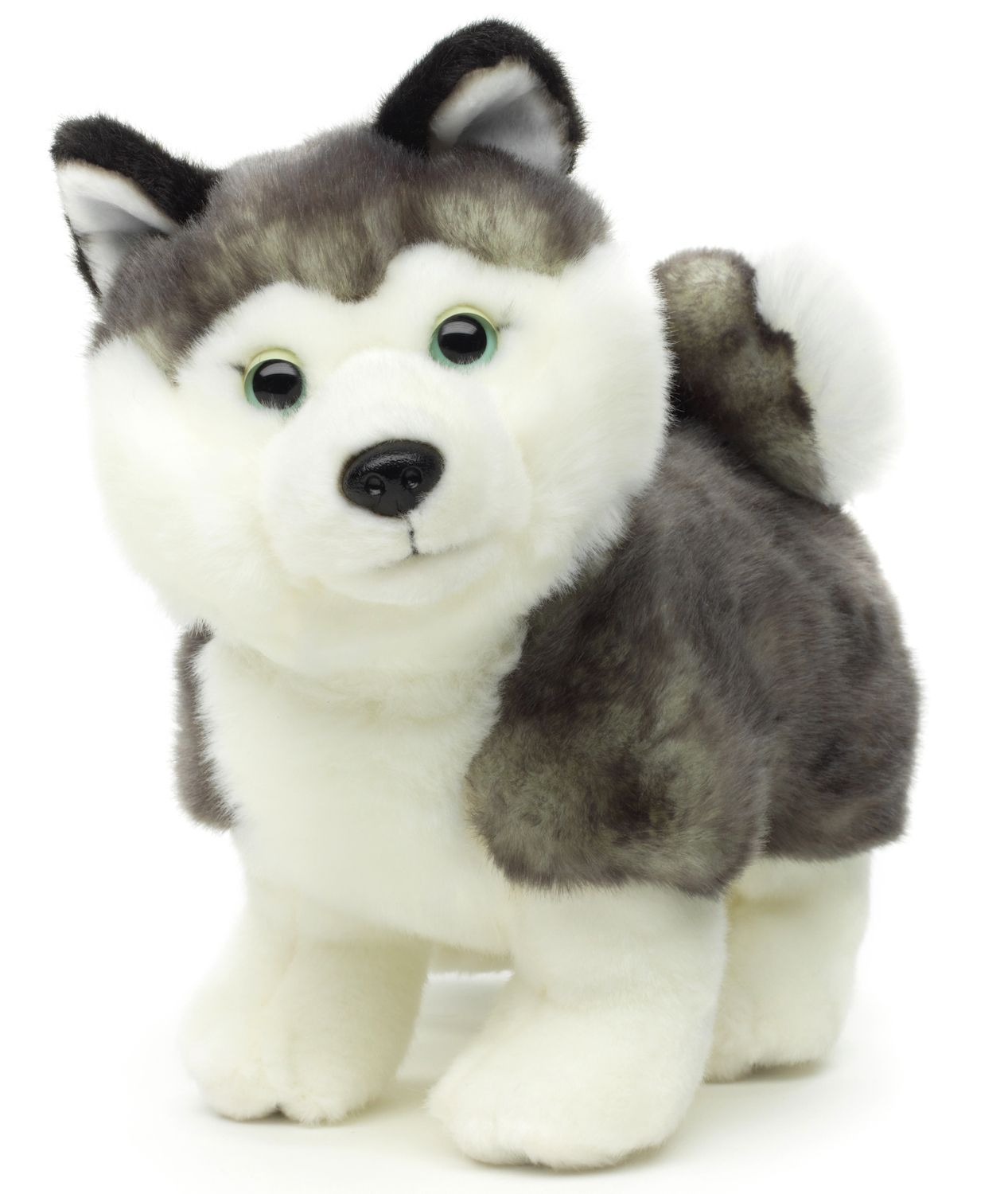Jucarie caine de plus Husky in piciare 23cm nat geo Jucarie caine de plus Husky in piciare 23cm nat geo