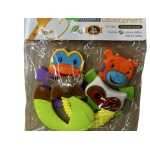 Set Animalutze Jucarii Gingivale si zornaitoare pentru Bebeluși Baby Toys - imagine 2
