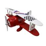 Avion din metal cu resort mix color - imagine 12