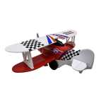Avion din metal cu resort mix color - imagine 10