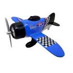 Avion din metal cu resort mix color - imagine 9