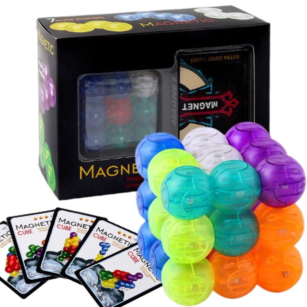 img_5603 Set Cub magnetic fidget toy si pachet carti - imagine 1