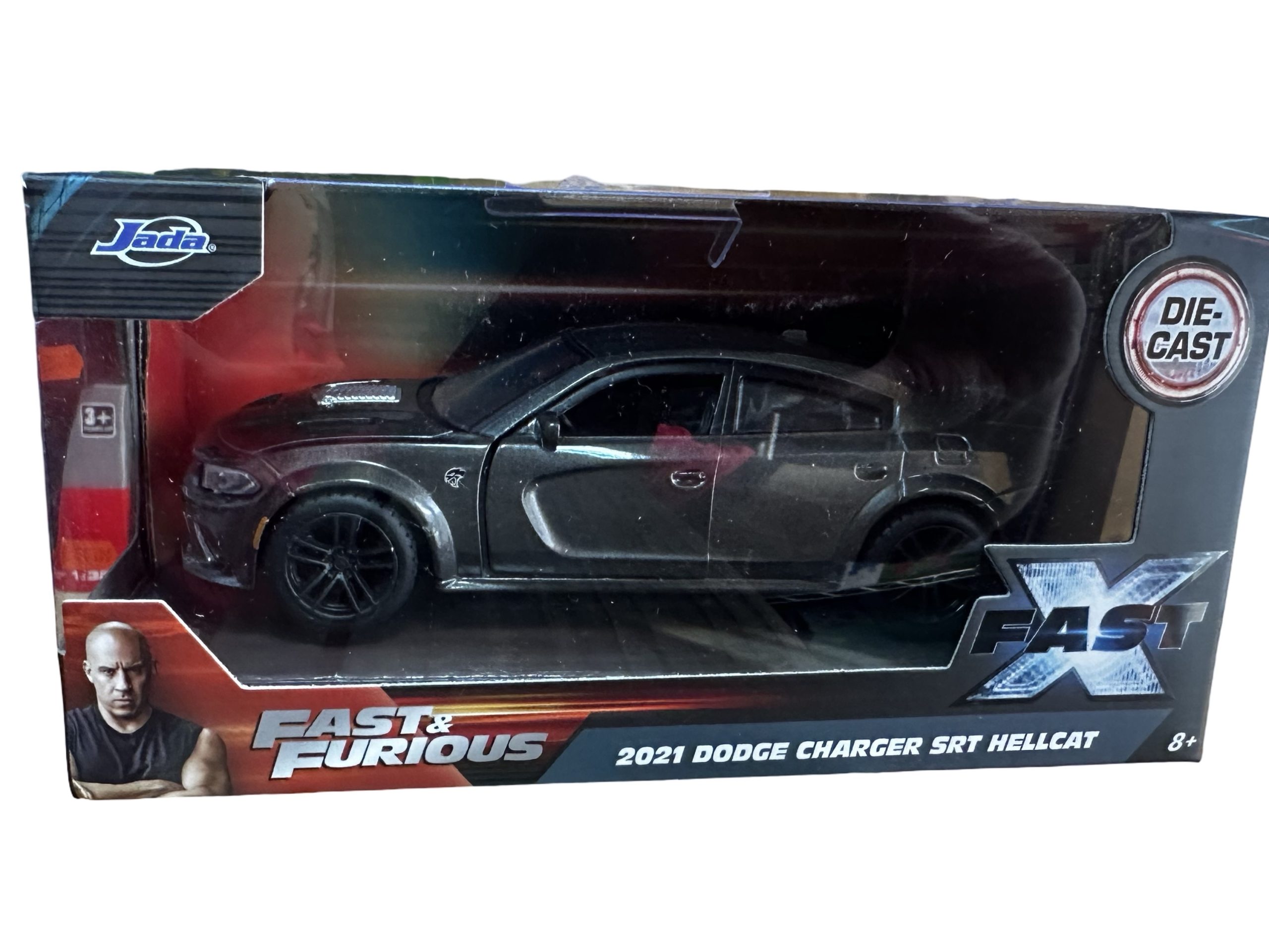 Macheta Fast And Furious Dom's Dodge Challenger SRT8, Negru 2014 ...