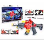 Pusca jucarie cu lumini si sunete - Hero Spider-Man M41G - imagine 2