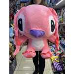 Jucarie de plus Angel Stitch roz urias 60 cm - imagine 2