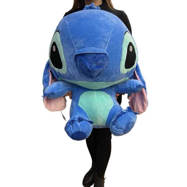 Jucarie de plus Stitch mare albastru 60cm