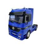 Macheta cap tractor Mercedes Actros 1857 albastru 4x2 1/32 Welly