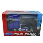 Macheta cap tractor MAN TGX xxl 4X2 albastru welly 1/32 - imagine 2