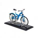 Macheta Bicicleta Welly BMW Q5.T Scara 1:10 Diecast Metal Replica Albastra - imagine 2