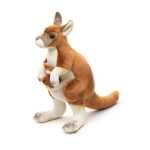 Jucarie Cangur de plus cu pui 24.5cm