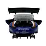 Macheta Porsche RSR Racing 1:32 replica metal lumini si sunete usi deschise alb albastru - imagine 14