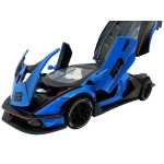Macheta Lamborghini sport 1:32 replica metal lumini si sunete usi deschise - imagine 9