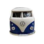 Macheta Volkswagen Transporter T1 1:32 replica metal usi deschise pull back - imagine 3