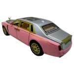 Macheta Rolls Royce Phantom roz 1/24 lumini sunet deschide tot - imagine 4