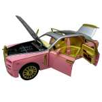 Macheta Rolls Royce Phantom roz 1/24 lumini sunet deschide tot - imagine 9