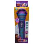 Microfon muzical pentru copii cu lumini si sunete