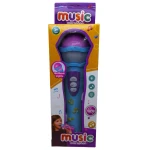 Microfon muzical pentru copii cu lumini si sunete