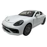 Macheta Porsche Panamera alb 1/24 sunete lumini deschide usile si capotele - imagine 4