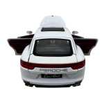 Macheta Porsche Panamera alb 1/24 sunete lumini deschide usile si capotele - imagine 8
