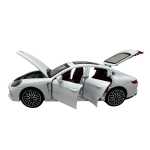 Macheta Porsche Panamera alb 1/24 sunete lumini deschide usile si capotele - imagine 10