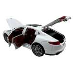 Macheta Porsche Panamera alb 1/24 sunete lumini deschide usile si capotele - imagine 11