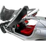 Macheta Mercedes McLaren SLR argintiu lumini sunet deschide toate usile si capotele - imagine 3