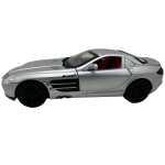 Macheta Mercedes McLaren SLR argintiu lumini sunet deschide toate usile si capotele - imagine 4