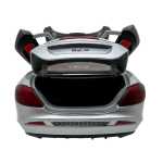 Macheta Mercedes McLaren SLR argintiu lumini sunet deschide toate usile si capotele - imagine 7