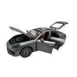 Macheta Porsche Panamera gri 1/24 sunete lumini deschide usile si capotele - imagine 6
