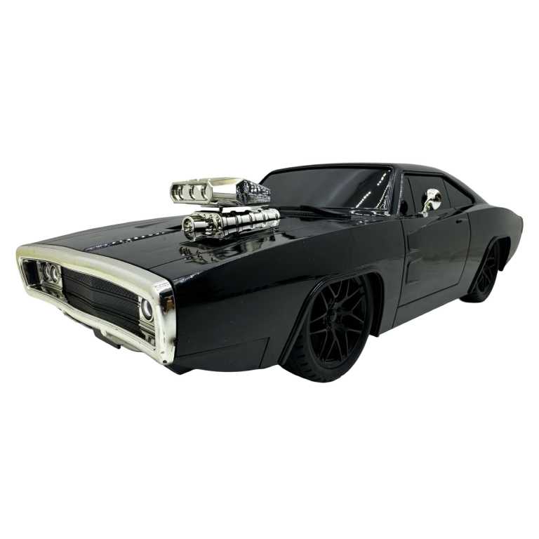 Masina Dodge Charger negru cu radiocomanda scara 1/12