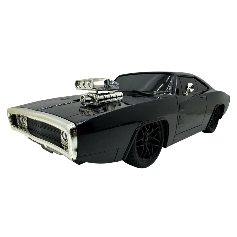 Masina Dodge Charger negru cu radiocomanda scara 1/12