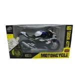 Motocicleta de curse BMW S1000RR replica cu lumini sunete si suspensii 1/10 - imagine 3