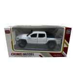 Macheta Toyota Tacoma alba 1/32 sunet lumini deschide usile si capotele - imagine 3