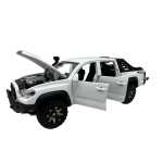 Macheta Toyota Tacoma alba 1/32 sunet lumini deschide usile si capotele - imagine 8