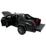 Macheta Toyota Tacoma neagra 1/32 sunet lumini deschide usile si capotele - imagine 9