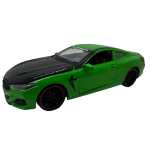 Macheta replica metal BMW M8 verde cu sunet si lumini deschide usile portbagajul capota 1/24