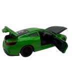 Macheta replica metal BMW M8 verde cu sunet si lumini deschide usile portbagajul capota 1/24 - imagine 7