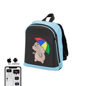 IMG-20250925-WA0154 Rucsac-Ghiozdan Smart LED Backpack 30x30 cm afisaj personalizabil - imagine 1