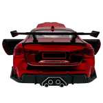 Macheta Auto BMW M4 Coupe replica rosie sport cu usi deschise 1:32 - imagine 10